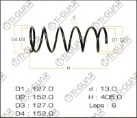 Пружина TG-CSS0013 / C4T-23371 * Ti·GUAR Пружина TG-CSS0013 / C4T-23371 * Ti·GUAR